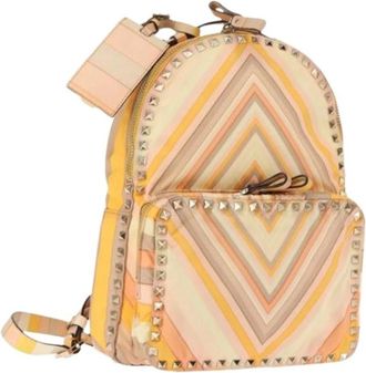 Valentino Pre-owned Nylon Rugzak - Dames - Vintage Rugzakken - Veelkleurig - ONE Size - Nylon - Vintage