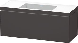 Duravit Duravit L-cube C-bonded Ensemble Suspendu, 1 Tiroir, Sans
