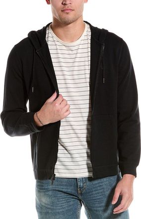 John Varvatos Full Zip Double Knit Hoodie