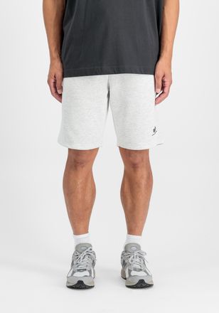 Alpha Industries Shorts ALPHA INDUSTRIES Basic Short SL II, Herren, Gr. XXL, Normalgr&ouml;ssen, grau (pastel grau melange), Obermaterial: 80% Baumwolle, 20% Polyester, Hos
