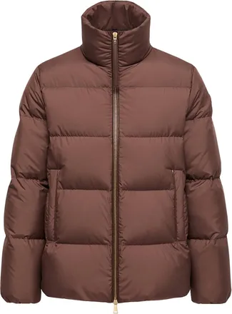 Moncler Moncler Vivantesse Short Down Jacket, Women, Brown, Size: 00