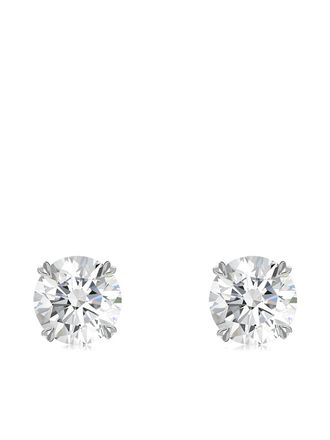 Pragnell 18kt white gold Windsor diamond studs - women - Diamond/18kt White Gold - One Size - Silver