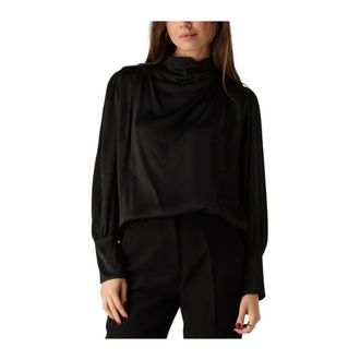 Freebird by Steven Tops, Dames, Zwart, XS, Zwarte Top Teske, veelzijdig en stijlvol