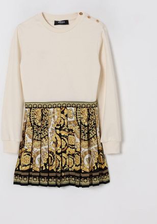 Versace Abito combinato con stampa Barocco Versace