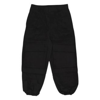 Disclaimer Wide Trousers, male, Black, Size: M Cotton Wide Trousers