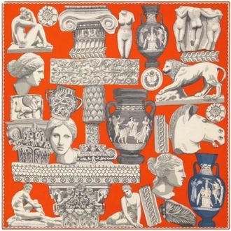 Inou&iuml; Editions Scarves - unisex - Zijden sjaals - Veelkleurig - ONE Size - Accessoires