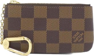 Louis Vuitton Ebene Coated Canvas Coin Purse/Coin Case (Pre-Owned)