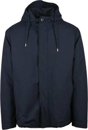 Slowear Slowear, Jassen, Heren, Blauw, L, Polyester, Bomberjack