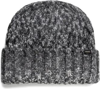 Woolrich Hoed met geribbelde rand - Grijs