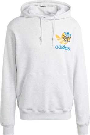 adidas Trefoil Hoodie Asia Sizing Light Grey IS2913