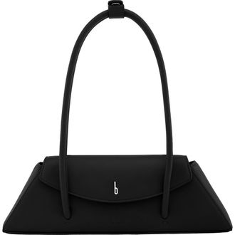 Behno Diana Leather Shoulder Bag in Black at Nordstrom