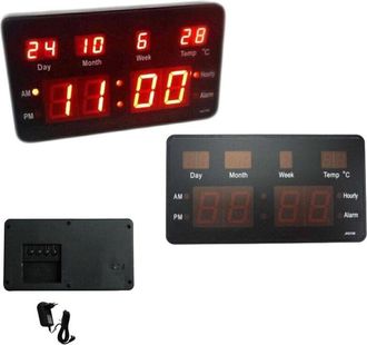 Trade Shop Trade Shop - Orolog&iacute;a Digital Led De La Temperatura De Datos Scrivania Jh2158