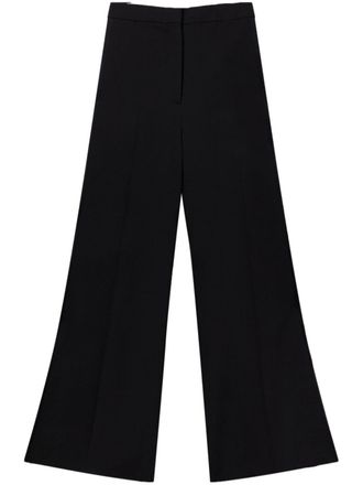 Stella McCartney Pantaloni a gamba ampia - Nero