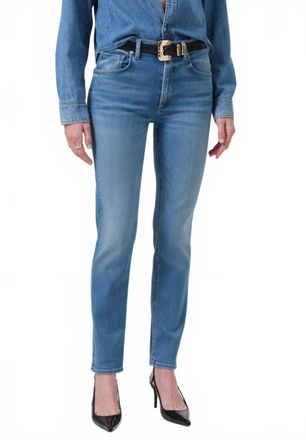 Citizens Of Humanity Isola Mid Rise Slim Jeans In Lazuli