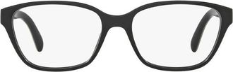 Polo Ralph Lauren Square Full Rim Eyeglasses - Black