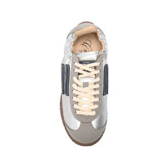 Puraai Silver Metallic Sneaker - Silver