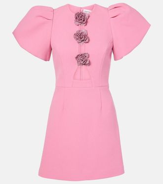 Rebecca Vallance Abito corto Aubree con applicazioni