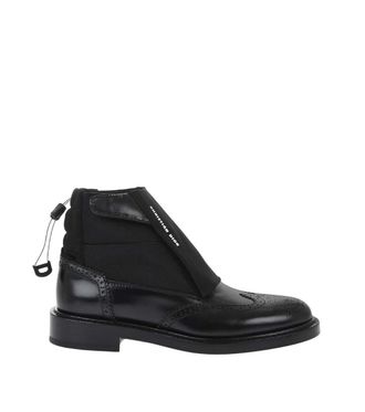 Dior Black Perforated Leather Boots