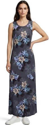 Lords of Harlech Exotic Floral Womens Sleeveless Midi Dress in Exotic Floral Black at Nordstrom, Size Xx-Large