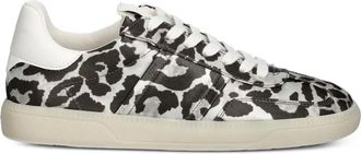 Kennel & Schmenger Sneakers met luipaardprint - Grijs