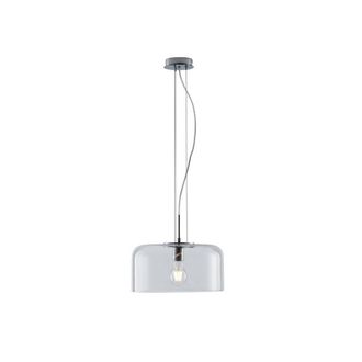 Netlighting Gibus Glass Dome Ceiling Pendant Clear E27