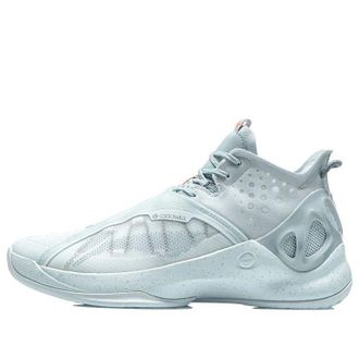 Li-Ning Breathable Basketball Shoes Light Blue ABAR081-4