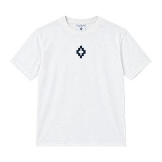 Marcelo Burlon Camiseta de Manga Corta - Tops - Hombre - Blanco - XL