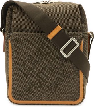 Louis Vuitton Earth Khaki Damier Geant Shoulder Bag (Pre-Owned)