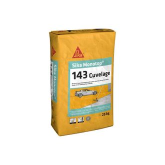 Sika Revestimiento Impermeabilizante Sika Monotop-143 Revestimiento - 25 Kg - Gris Cemento
