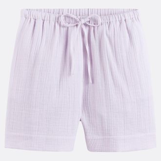 La Redoute Collections Short in tetra, elastische tailleband