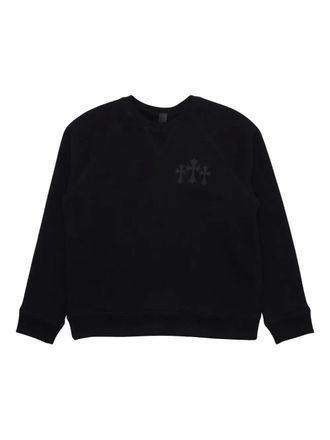 Chrome Hearts Sweater met ronde hals - Zwart