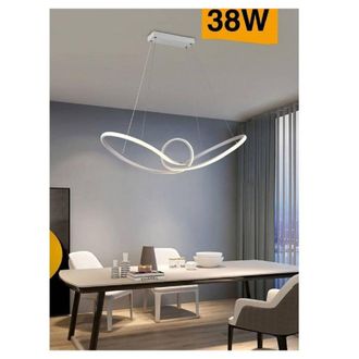 Trade Shop Trade Shop Traesio - Trade Shop - Led Steel Modern Equipo 38 W Luz 6500k 3000k 4000k A07-b