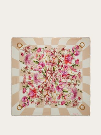 Ferragamo Donna Scialle stampa Gaia Rosa
