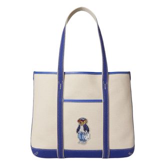 Polo Ralph Lauren Tote Bags, female, Beige, Size: ONE SIZE Tote Bags