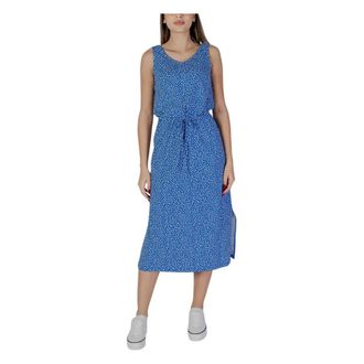 b.young Polka Dot Slip-On Jurk - Dames - Casual kleedjes - Veelkleurig - S - Katoen - Kleedjes