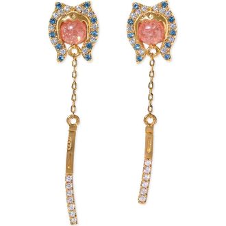 Girls Crew Star Wars Ahsoka Tano Drop Earrings in Gold at Nordstrom