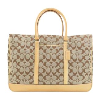 Coach Pre-owned Tote Bags, female, Brown, Size: ONE SIZE Pre-owned 6088 Tote bag