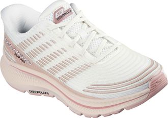 Skechers GO RUN Consistent 2.0 - Senna Textile Womens Natural Standard Trainers - Size UK 7