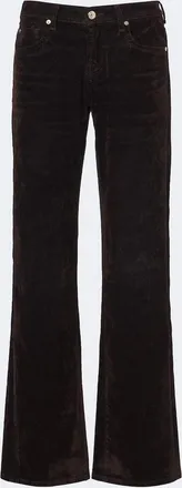 7 For All Mankind Low-rise straight jeans