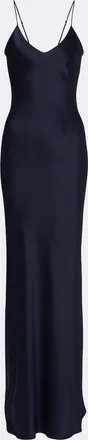 Nili Lotan Cami silk satin slip dress