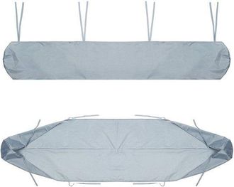 OEM Toldo Enrollable Retr&aacute;ctil Impermeable De Tela Oxford Para Patio, 4 M - Gris