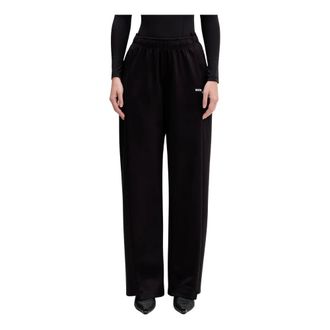 VETEMENTS Cut-up Athletic Sweatpants - Dames - Broeken - Zwart - Maat: XS Katoen