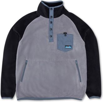 Kavu Teannaway Fleecepullover f&uuml;r Herren | grau