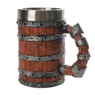 OEM Elegante Taza Para Beber Con Forma De Barril, De Resina