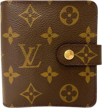 Louis Vuitton Pre-owned Wallets, female, Brown, Size: ONE SIZE Pre-owned Monogram Bi-fold Wallet