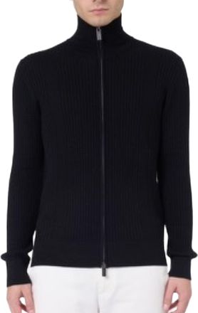 Paolo Pecora High-Neck Full-Zip Cardigan
