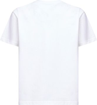 Casablanca Mens White Tennis Club Beyond Destiny T-Shirt Cotton T-Shirts And Polos