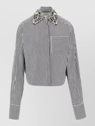 Sportmax spxquagga striped knit sweater long sleeves