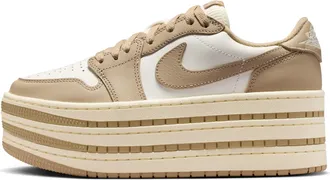 Nike Jordan Womens Air Jordan 1 Triple Stack Shoes in Brown | HV8288-200