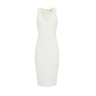 Elisabetta Franchi Mujer, Vestidos, Blanco, Talla: S